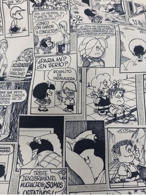 Tejido  Mafalda Comic - A